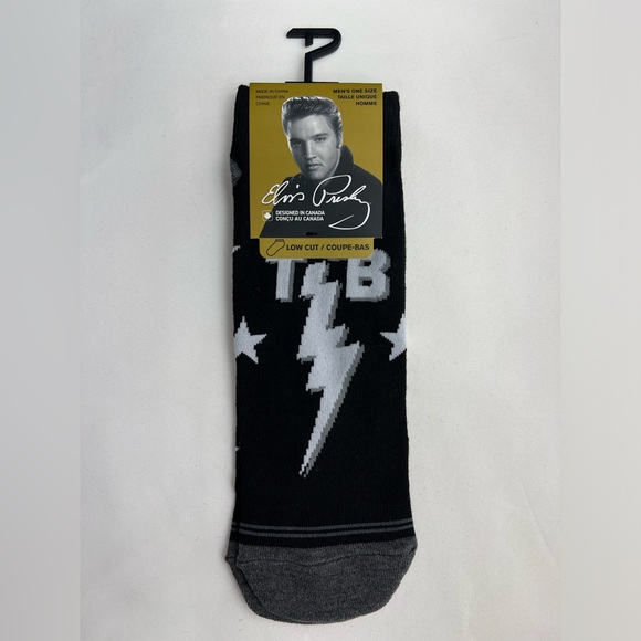 Perri’s Socks - Elvis Presley Low Cut Socks 3 Pair - Size:(MEN 7-12 WOME… - Picture 4 of 13